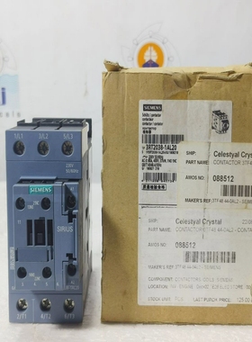 西门子SIRIUS3RT2038-1AL203POLE230V50/60Hz磁性接触器3R