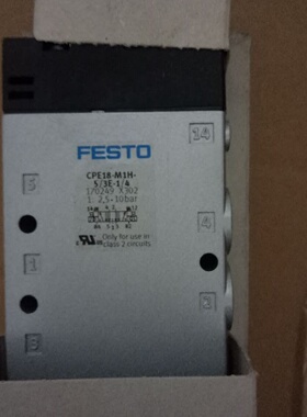 议价全新正品FESTO 电磁阀CPE18-M1H-5/3E-1/4 170249