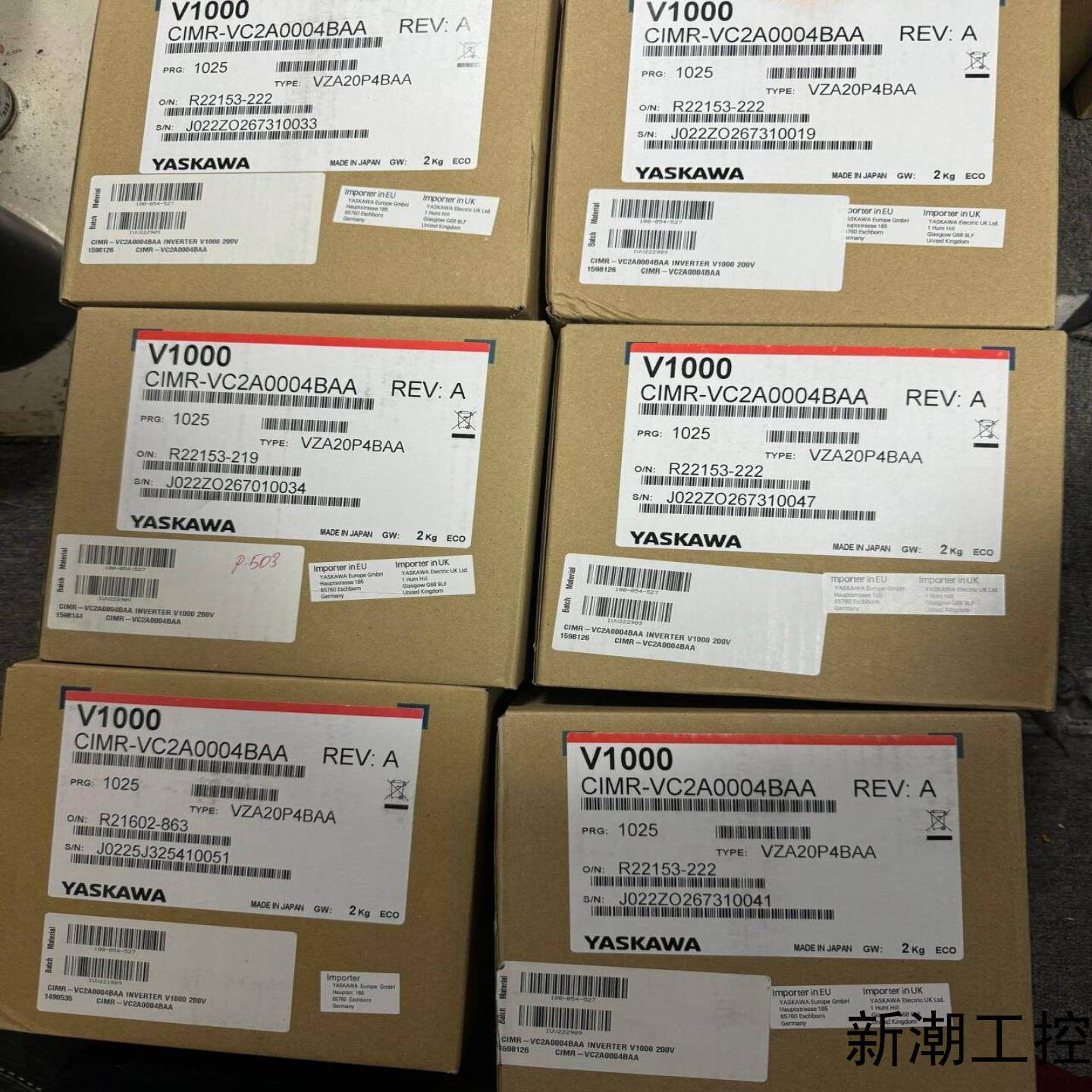 安川CIMR-VC2A0004BAA全新6台价格私聊议价商品