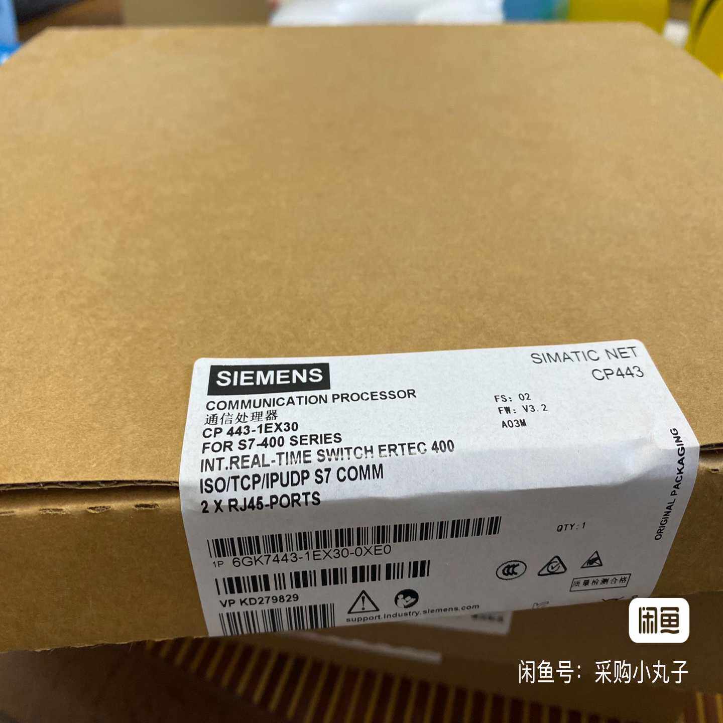 S7-400PLCCP443-1EX30询价