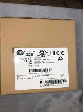 寻..AB变频器22B-A2P3N114/10422b-v4p5