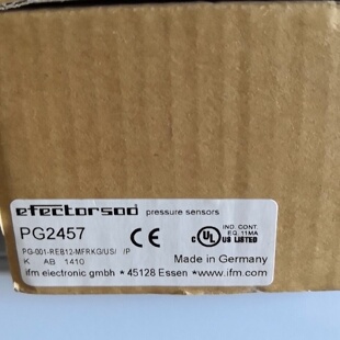配件IFM易福门压力传感器PG2457议价
