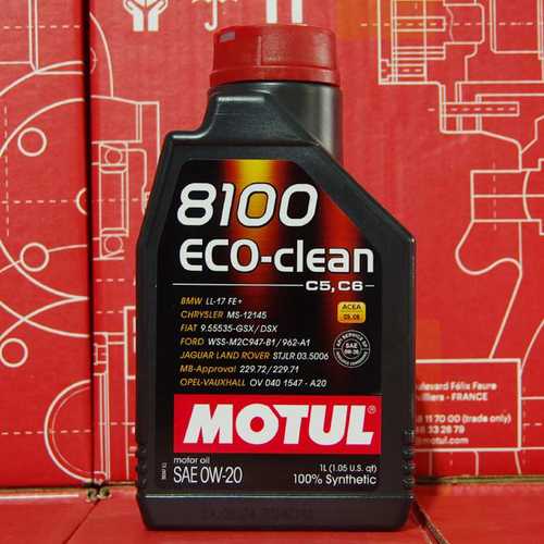摩特 8100 ECO-CLEAN 0W-20 C5/C6 1L 国6B级 进口酯类全合成机油