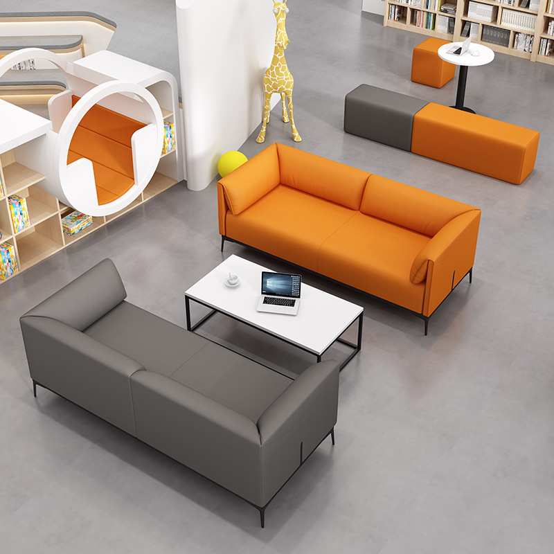 简约洽谈接待桌椅组合奶茶店休息区会客休闲谈判阳台小圆桌椅凳子