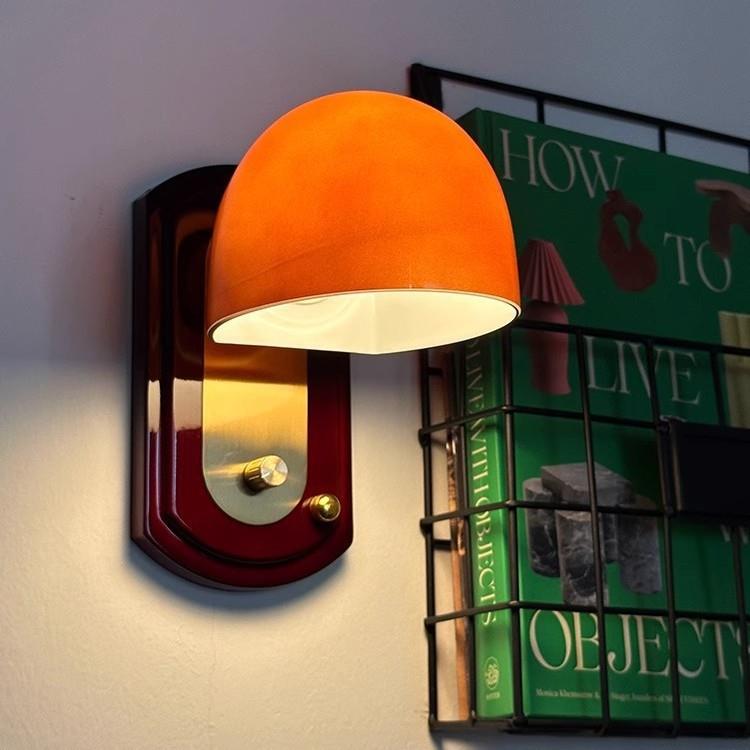 中古vintage美拉德卧室床头壁灯美式复古入户玄关过道阳台墙壁灯