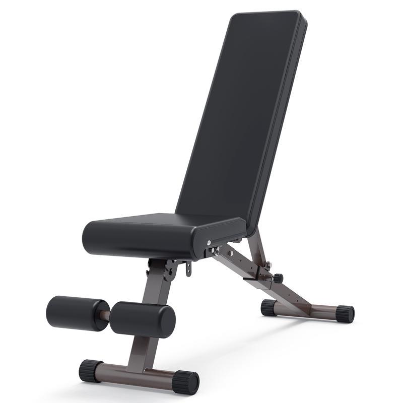 哑铃凳可折叠板健身椅卧推飞鸟凳多功能健身运动器材收纳收纳便携