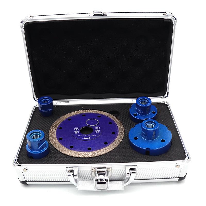 8pcM14钎焊开孔器套装金刚石石材瓷砖打孔角磨机钻头跨境扩孔钻