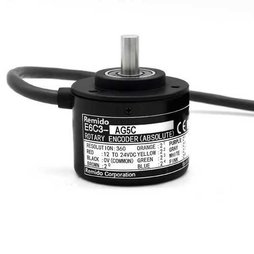 Remido旋转编码器E6C3-AG5C-C-256/AG5B/-AG3C-C单圈绝对值