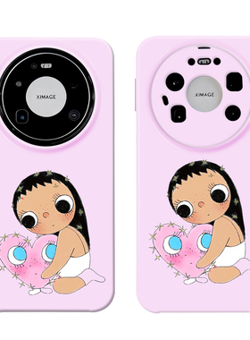 粉色可爱小玉yuy适用华为mate70苹果17promaxOPPO小米15VIVOx100一加手机壳pura70小众16菲林14全包防摔卡通