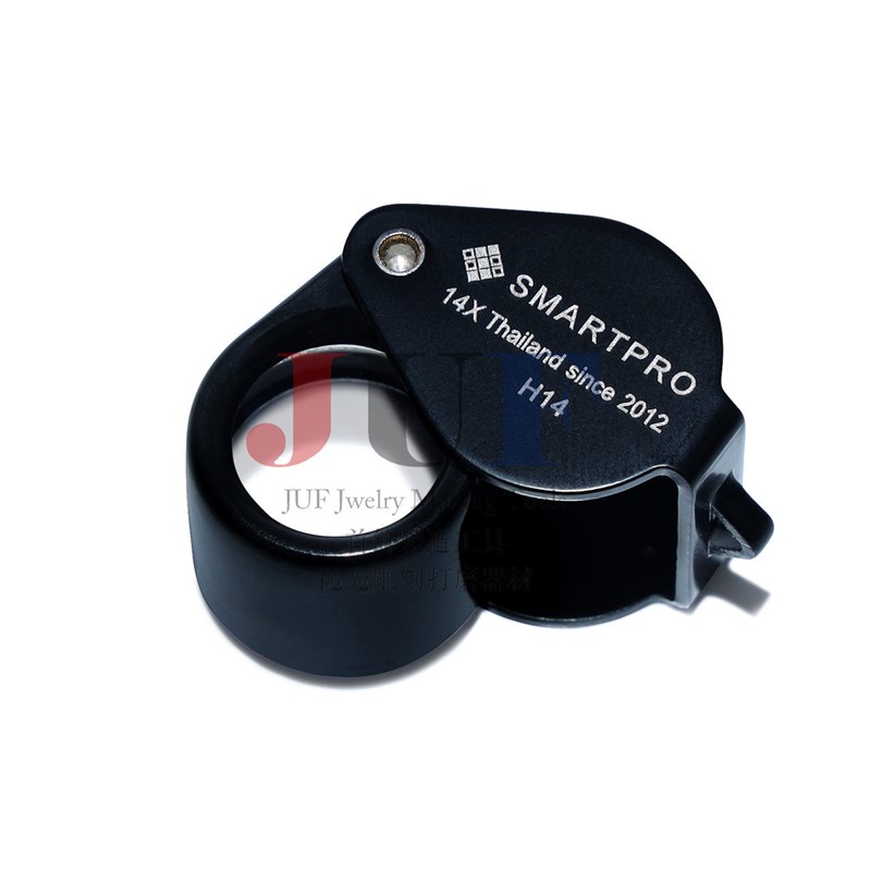 泰国进口SmartPro 14x 14倍手持放大镜珠宝腰码镜文玩钱币鉴定