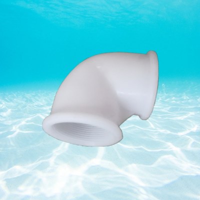 PP内丝弯头90度内牙弯头DN15 20 25 32 40 50增强聚丙烯塑料弯头