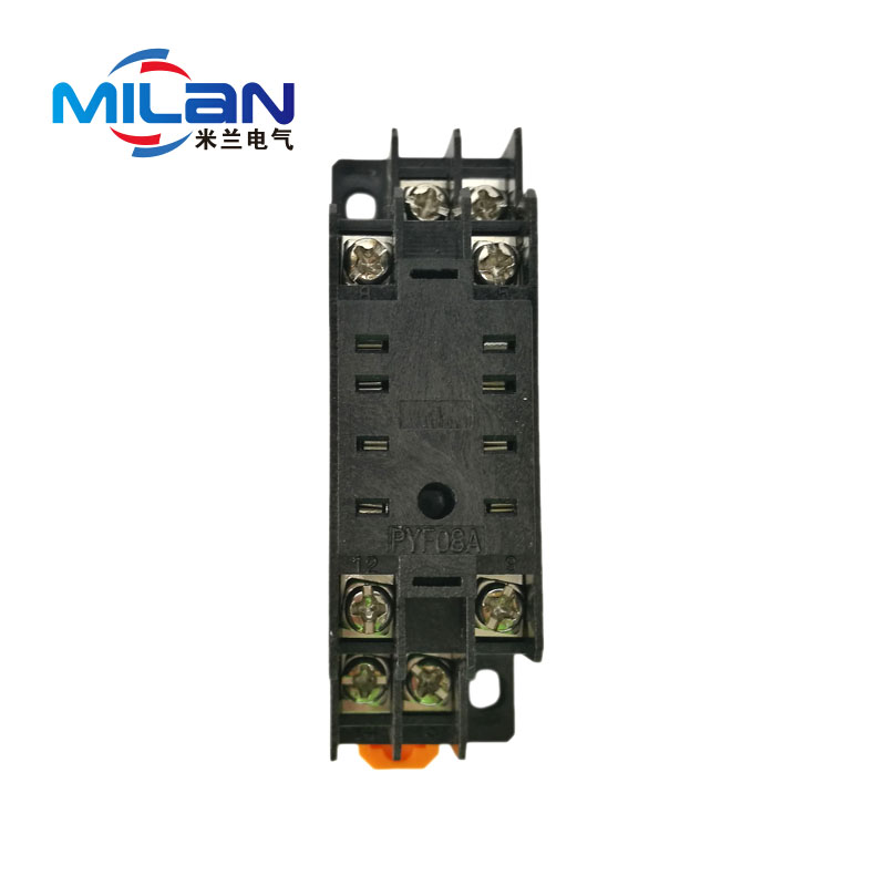 高品质 PYF08A 中间继电器 底座 插座 适用 MY2NJ HH52P H3Y-2