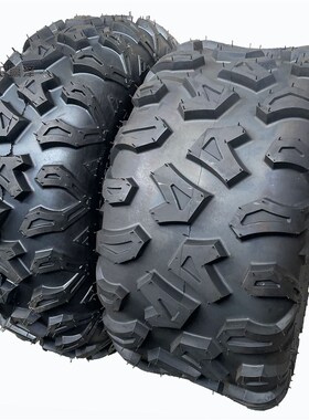 ATV四轮沙滩车卡丁车配件23X7-10 22X10-10寸真空越野轮胎轮毂