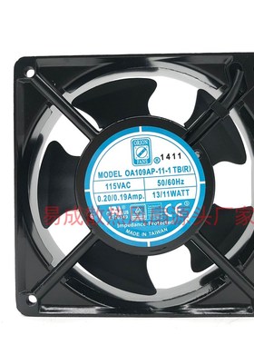 Qrion Fans OA109AP-11-1 TB(R) 115VAC 50/60Hz 12038 散热风扇