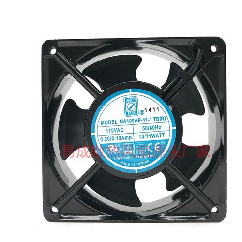 Qrion Fans OA109AP-11-1 TB(R) 115VAC 50/60Hz 12038 散热风扇