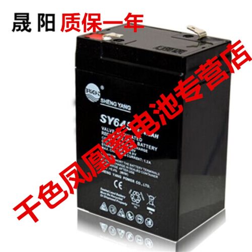SHENGYANG晟阳电池 SY645 6V4.5AH SY640 6V4.0AH 电子称蓄电池