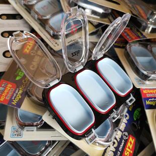 韩国进口ZZIS黑坑路亚矶钓防水配件盒海钓鱼钩咬铅磁力收纳工具盒