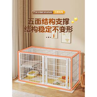 宠物围栏猫笼子狗笼子猫别墅家用室内超大自由空间一体猫咪屋舍柜