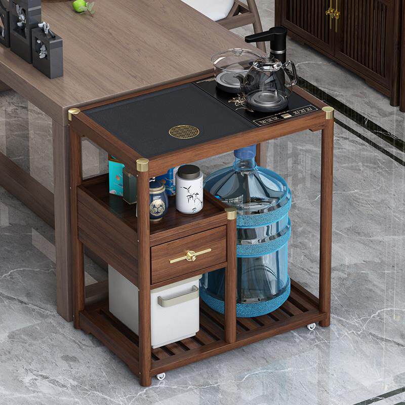 沙发边柜茶水柜客厅可移动小茶几小户型边几茶吧机一体茶台茶水架
