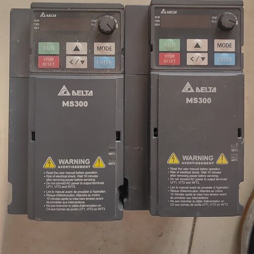 可维修台达MS300系列3.7kw变频器，型号VFD9A0MS43议价