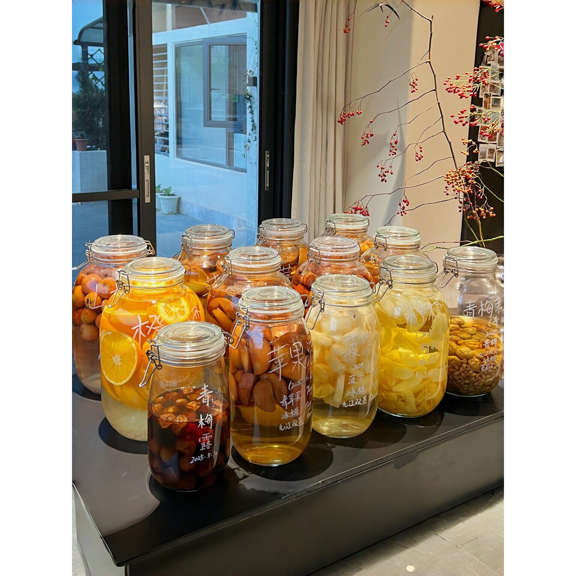 【夏日好物】玻璃瓶泡酒专用高硼硅密封瓶装甜酒酿的罐子青梅酒瓶