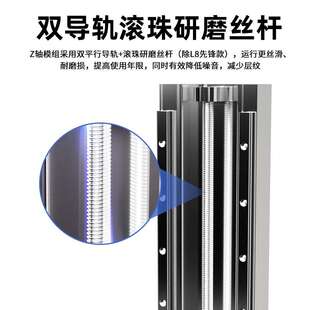 光固化3d打印机器高精度大尺寸10寸16K黑白屏桌面工业级家用吾购