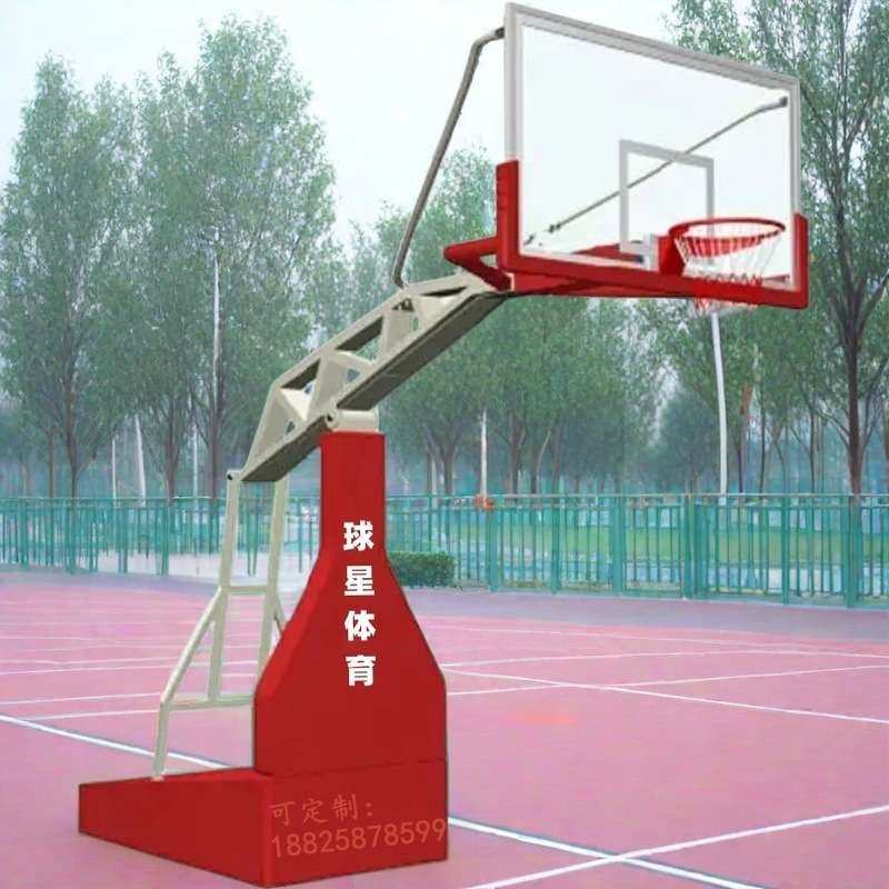 篮球架室外凹箱篮球架户外休闲运动可移动篮球架青少年球场室内