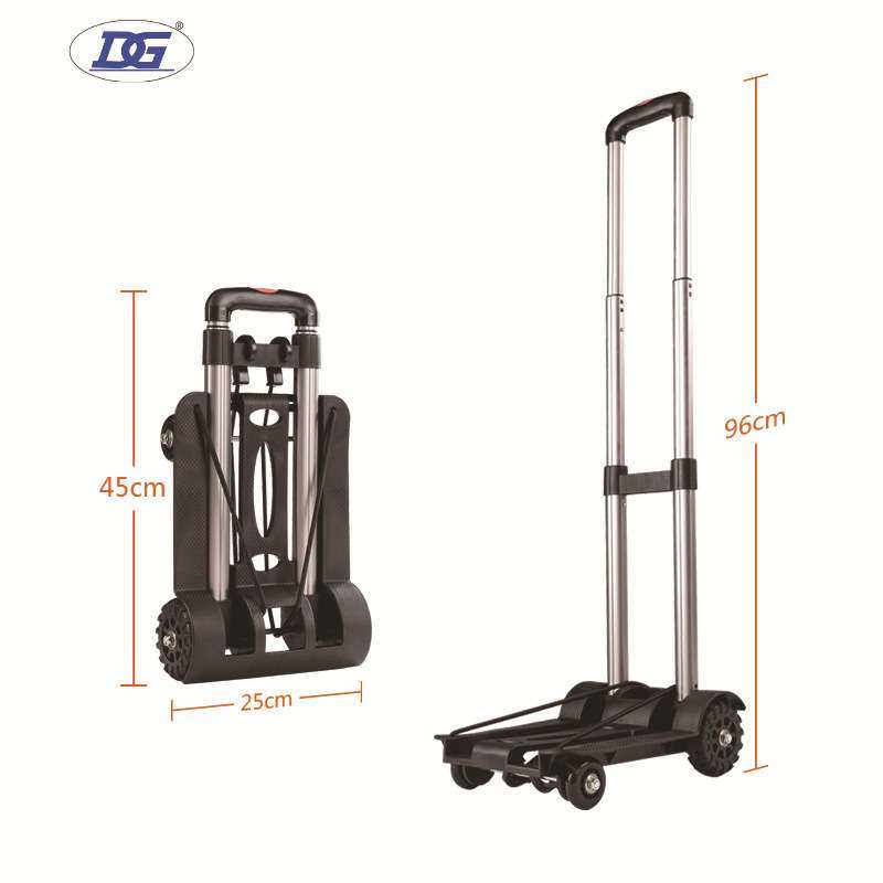 铝合金4轮折叠拉杆车购物车手推车买菜车手拉车货车行李车