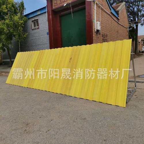 河堤防汛挡水板折叠式组合挡水坝移动防水墙组合式移动防洪墙