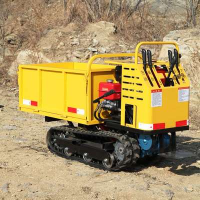 矿用履带运输车 山地沼泽履带车 农田果园履带底盘自卸车