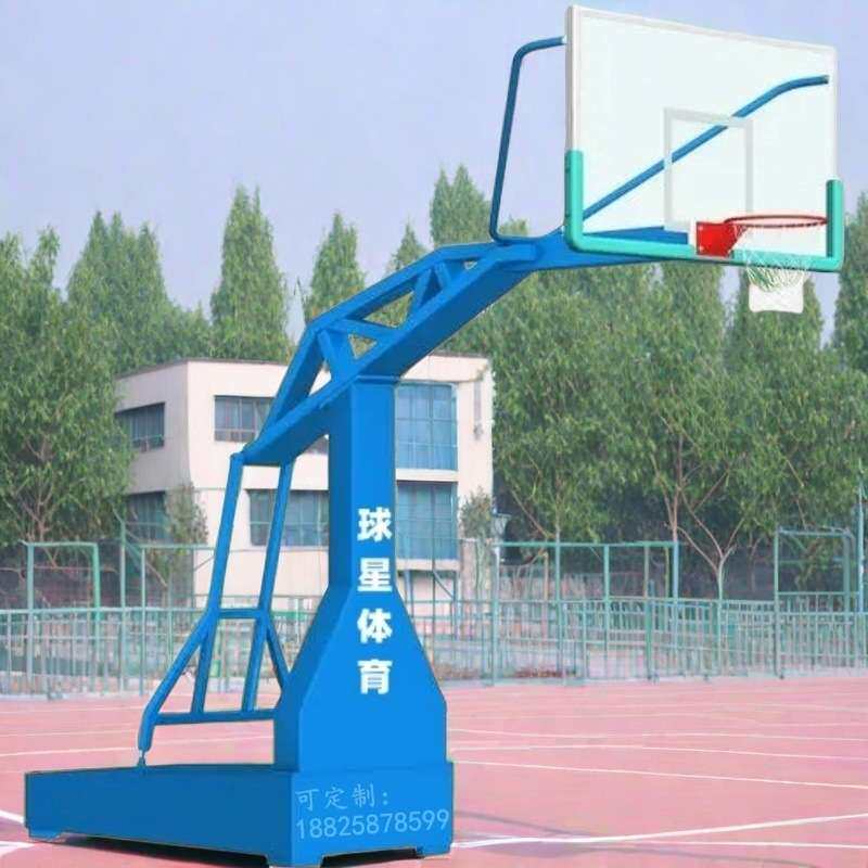 篮球架球星珠海中山房山篮球架标准通州门头沟地埋式移动篮球架