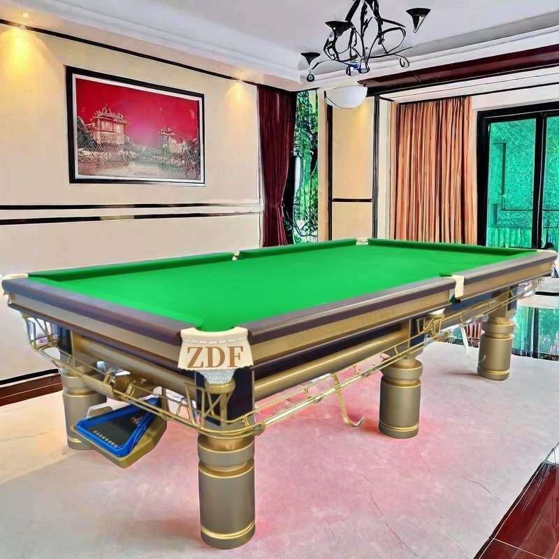 菏泽标准型河南郑州台球桌案滨州台球桌深圳ZDF临沂台球厅台球桌