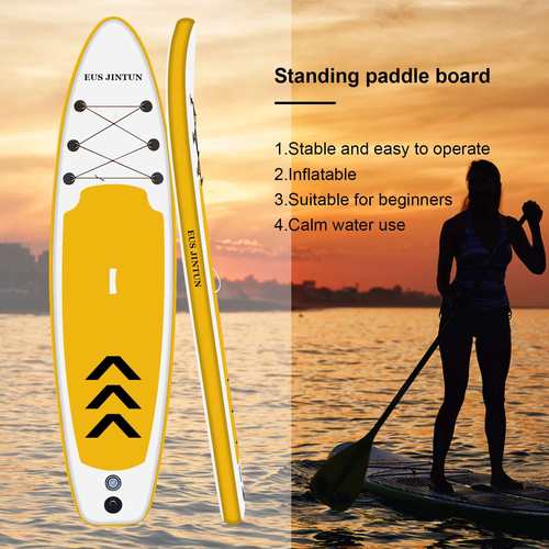 工厂定 制户外海上运动站立式桨板便携充气踏板风力冲浪板