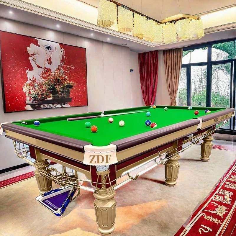 青海桌球厅球房台球室台球桌ZDF桌球台图片河南台球桌多少钱一台
