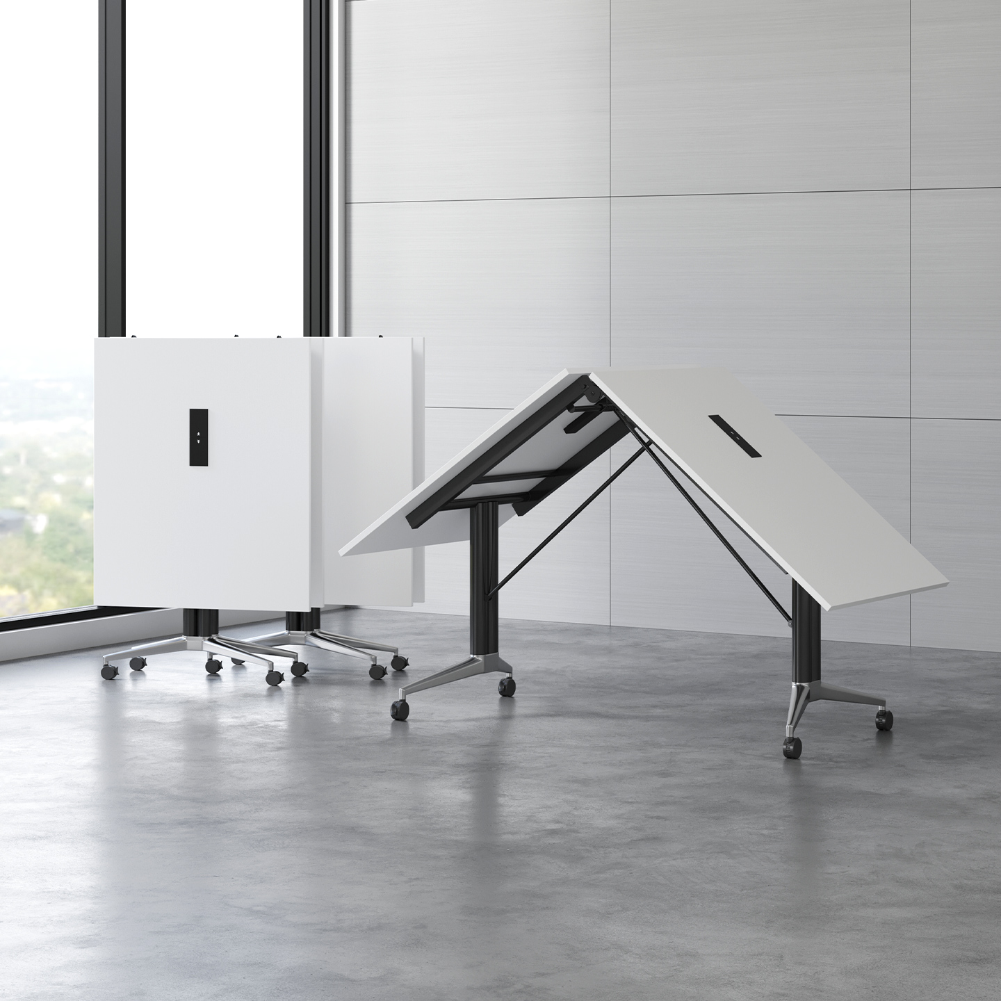 【免费送装】折叠培训桌可移动