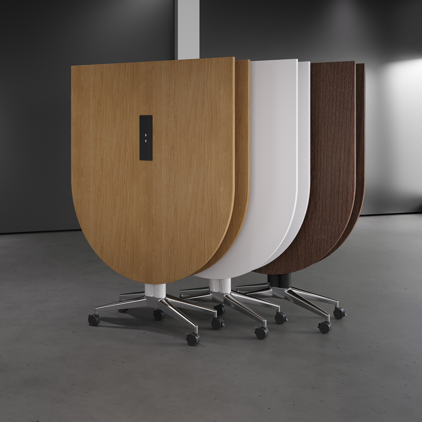 【免费送装】折叠会议桌可移动