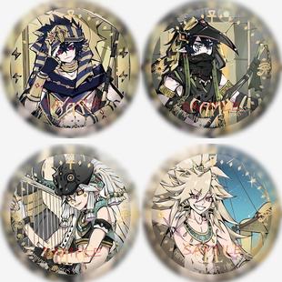 世界之旅系列首站周边镭射徽章雷狮卡米尔佩利帕洛斯凹凸世界周边