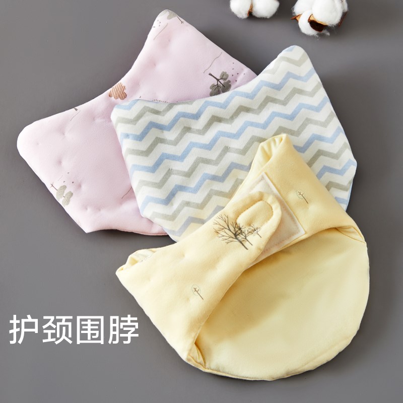 纯棉花护颈椎带男女颈部疼痛保暖防寒围脖套秋冬季护脖子睡觉神器