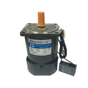 5IK60A DF单项220V调速光轴电机 5IK60RA 中大60W调速光轴马达