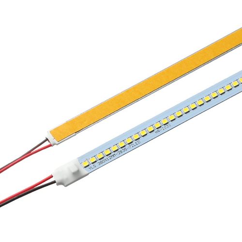 超薄led灯带220V贴片自粘硬灯条展示柜货架灯箱酒柜橱柜长条灯管