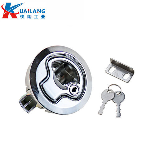 MS739-3/2内外开按压式埋入式暗拉手锁房车拖车工具箱锁工业锁