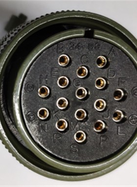 美军标航空插头MS3108A 24-5S16芯伺服电机编码器连接器20-17S6P