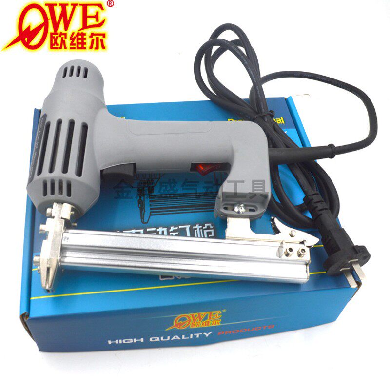 原装台湾欧维尔 ST18电动水泥钉枪 混凝土钢钉枪电动线槽钢排钉枪