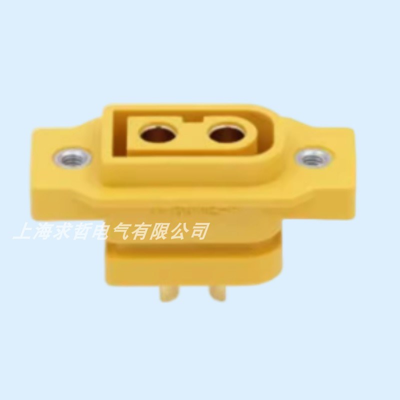 全新原装Amass XT60NE-F航模电池黄铜镀金大电流安全可固定母头