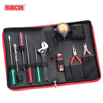 罗宾汉RUBICON电子工具组套电工维修套装家用螺丝批扳手五金组合