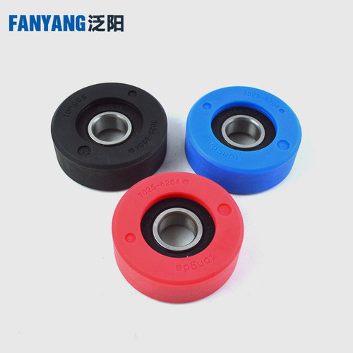 泛阳电梯扶梯梯级轮70/75/80X25X6204适用西子奥的斯康力蒂森配件