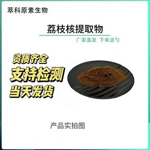 现货荔枝核提取物 50:1比例荔枝核浸膏粉 荔枝核萃取水溶荔枝核粉