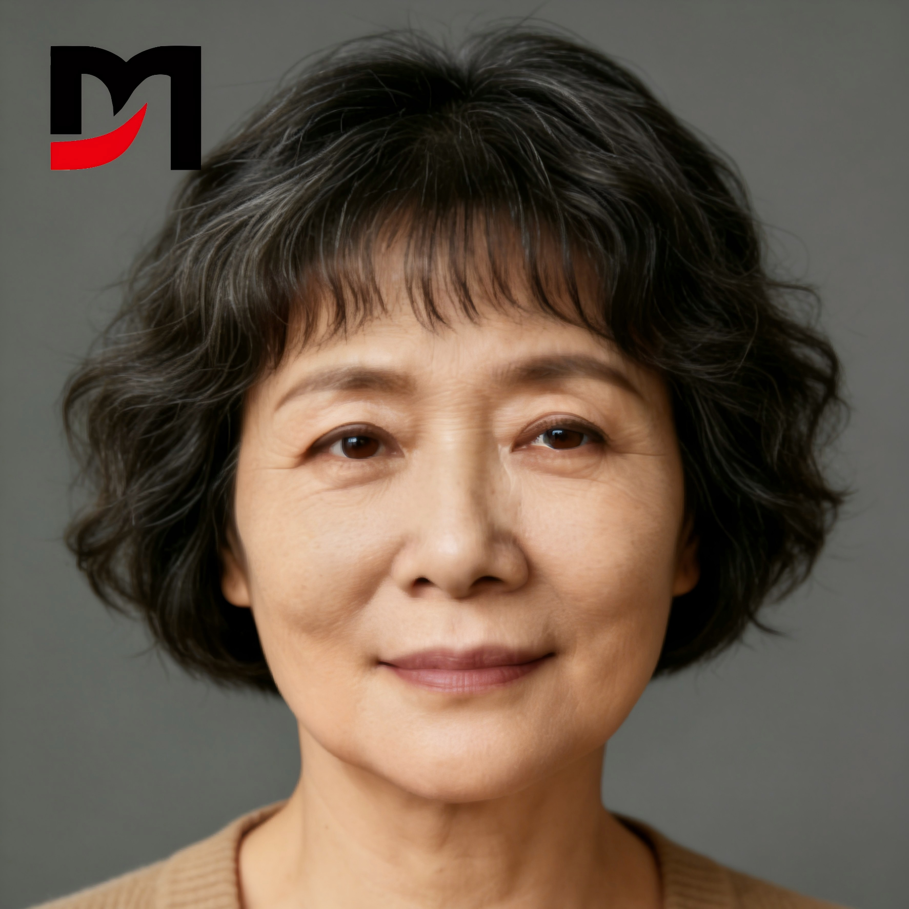 女士全手织短卷发整顶假发无痕