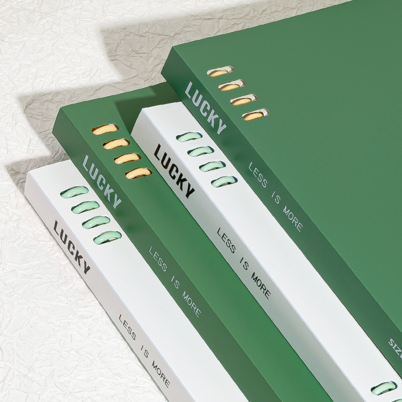 【送分隔页】B5不硌手活页本高颜值加厚软外壳笔记本A5的抽拉线圈