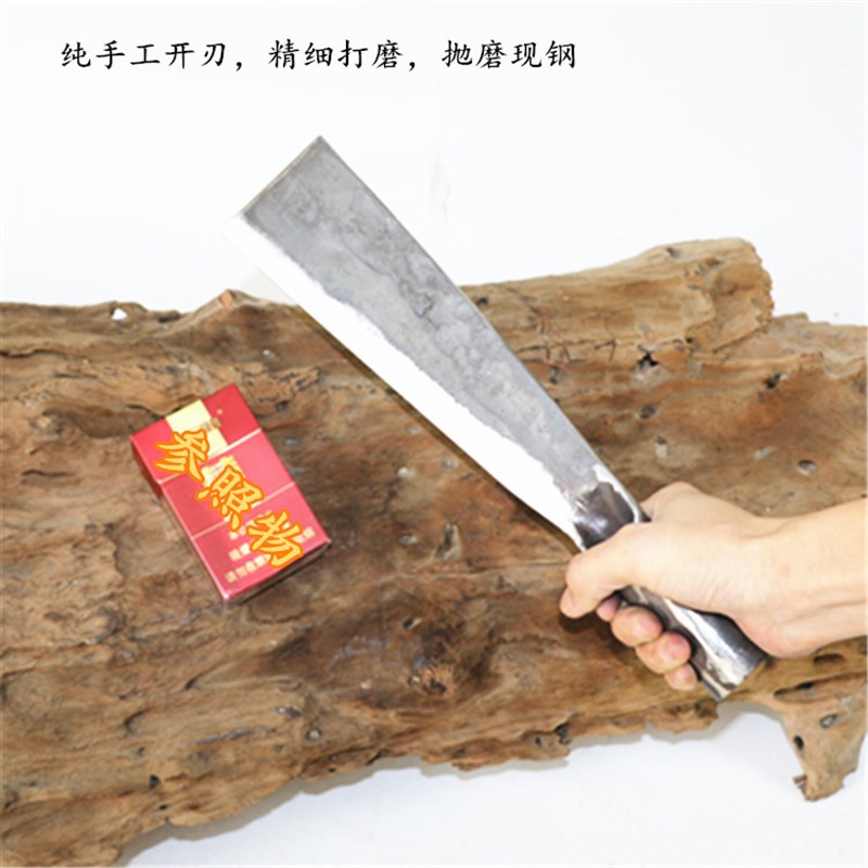 弯身刀铁匠铺砍柴刀砍树刀破竹刀砍竹刀劈柴刀手工锻打刀农用镰刀